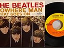 THE BEATLES Nowhere Man 1966 CAPITOL 45 PS Picture Sleeve: EX Vinyl:VG SCRANTON