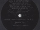 E. Berliner 7-Inch Disc 047 Uncle Josh Arrival in New York Cal Stewart 1899