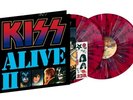 KISS ALIVE II ANNIVERSARY RED SWIRL DOUBLE ALBUM - SOLD OUT- NEW AND SEALED