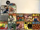 NOFX 7 INCH OF THE MONTH CLUB  2005 COMPLETE-Colour and Black Vinyl
