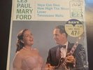 Les Paul & Mary Ford – Vaya Con Dios CAPITOL RECORDS SEALED Pic Sleeve