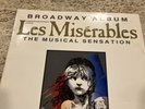 Les Miserables LP Broadway Album GHS 24151 Geffen 2 LP Musical