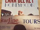 Lana Del Rey HONEYMOON 2LP Transparent Red Vinyl Record RARE