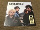 LIMITED CREAM VINYL LP U2 OCTOBER (NEUF) GLORIA/FIRE/TOMORROW