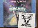 VINNIE VINCENT INVASION KISS All Systems Go PROMO LP BONUS 7” Aucoin Casablanca