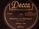 ERNEST TUBB RAINBOW AT MIDNIGHT/I DON'T BLAME YOU DECCA 78 RPM RECORD 111-55W