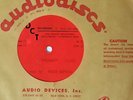 ERNIE RETTINO ACETATE HOLIDAY ROCK XIAN GOSPEL HOLLYWOOD SOUL R&B 7