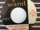 1964 Wand Label 45; Chuck Jackson 'Since I Don't Have You/Hand It Over': Soul_NM