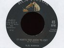 Northern Soul 45 - H.B. Barnum - It Hurts Too Much To Cry on RCA