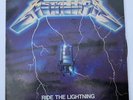 Metallica Ride the Lightning Vinyl Record Original 1984 Elektra Records Release
