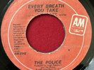 THE POLICE Jamaica EVERY BREATH YOU TAKE 45 Murder By Numbers 7