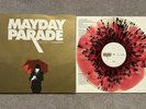 Mayday Parade - A Lesson In Romantics CLEAR w/ RED BLOB & BLACK SPLATTER vinyl