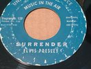 Very RARE Elvis Presley  United States Air Force Presents Elvis Surrender 45