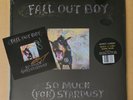 NEW Fall Out Boy So Much For Stardust Signed Black Gold Swirl Vinyl /1000 Card
