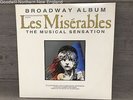 Les Miserables: Broadway Album Vinyl 2xLP 1987 GHS 24151 W/ Insert