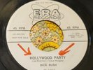 Wild Rockabilly Screamer 45 Dick Bush Hollywood Party ERA Promo VG+ 45 HEAR
