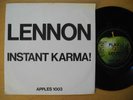 JOHN LENNON Instant Karma /Who Has Seen The Wind 45 7