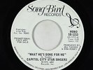Funk 45 - Capitol City Star Singers - What He's Done For Me - Song Bird - promo