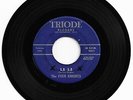 DOO WOP 45 THE FOUR KNIGHTS LA LA ON TRIODE STRONG VG  ORIGINAL