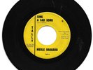 MERLE HAGGARD-TALLY 155 RARE COUNTRY 45 RPM HIS SECOND RECORD SING A SAD SONGVG+