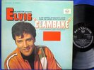 LP ELVIS PRESLEY - CLAMBAKE / ORIGINAL 1967 GERMAN BLACK RCA VICTOR LSP-3893