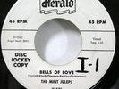 MINT JULEPS 45 Bells of Love / Vip A Dip HERALD original press Doowop   Cg 340