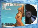 FAUSTO PAPETTI - SAX 24a RACCOLTA LP orig 1977 NUDE CHEESECAKE COVER ART Italy