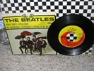 BEATLES-4 By 4-OR.HARD COVER PICTURE SLEEVE & VG-/VG EP  Plays Well READ Details