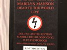 MARILYN MANSON Dead To The World Live MARBLE RED Ltd Ed of 299 vinyl RARE