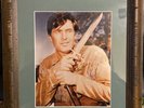 Fess Parker Original Autographed Photo With COA Old Style Signature Daniel Boone
