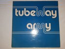 TUBEWAY ARMY - TUBEWAY ARMY - RARE GENUINE UK BLUE VINYL LP 1978 with badge