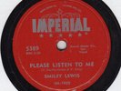 BLUES/R&B 78:SMILEY LEWIS/SHE'S GOT ME HOOK LINE SINKER/Imperial  IM-1027/excel.
