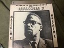 Record Album Malcom X ( Message to the Grass Roots) “ Power..by any means..nec)