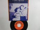 ' TERESA BREWER & MICKEY MANTLE ' HIT 45+ PICTURE [I LOVE MICKEY]  1956