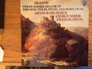 Johannes Brahms - Sonata No. 1 In G For Piano And Violin Op.78 / Tr - G11114A