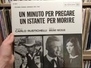 CARLO RUSTICHELLI Un Minuto per Pregare un Istante per Morire LP RARE 1968 Promo
