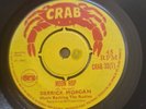 DERRICK MORGAN ft THE RUDIES Moon Hop 7inch 1969 A1 1st Press RED TEXT Crab