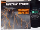 LIGHTNIN' HOPKINS - LIGHTNIN' STRIKES. 1962. UK LP. STATESIDE. SL10031