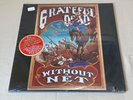 Grateful Dead Without A Net Hype Sticker SEALED 1990 OG 3 LPs Psychedelic Rock
