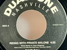 David Ball, Riding With Private Malone / Missing Her Blues, 7