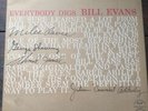 Everybody Digs Bill Evans UK Riverside mono early 1960s repress vinyl