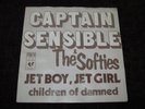 CAPTAIN SENSIBLE & THE SOFTIES / Jet Boy.. OG HOLLAND 1978 SINGLE 7