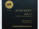BENEDETTI NAVARRA BENVENUTI ⸺  SCHUBERT trio no.1 op.99 ⸺  PATHE 10
