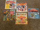 Disney LP lot- 5 albums Yankee Doodle Mickey, Mary Poppins, Happiest Songs+