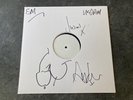 SLEAFORD MODS 'UK GRIM' SIGNED WHITE LABEL TEST PRESSING