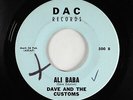 Garage Surf 45 - Dave & The Customs - Ali Baba/Shortnin' Bread - DAC - VG+ mp3
