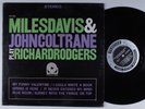 MILES DAVIS & JOHN COLTRANE Play Richard Rodgers PRESTIGE LP h