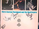 More George Thorogood and the Destroyers LP   Signed back cover   band autograph