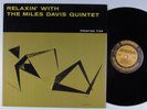 MILES DAVIS QUINTET Relaxin' PRESTIGE OJC-190 LP VG+ h