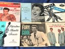 6X ROCK ‘N’ ROLL 7” EPs – Billy Fury – Charlie Gracie – Elvis – Little Richard